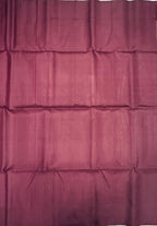 VSF1373 - light lavender color body , purple color pallu,blouse - Pure silk saree