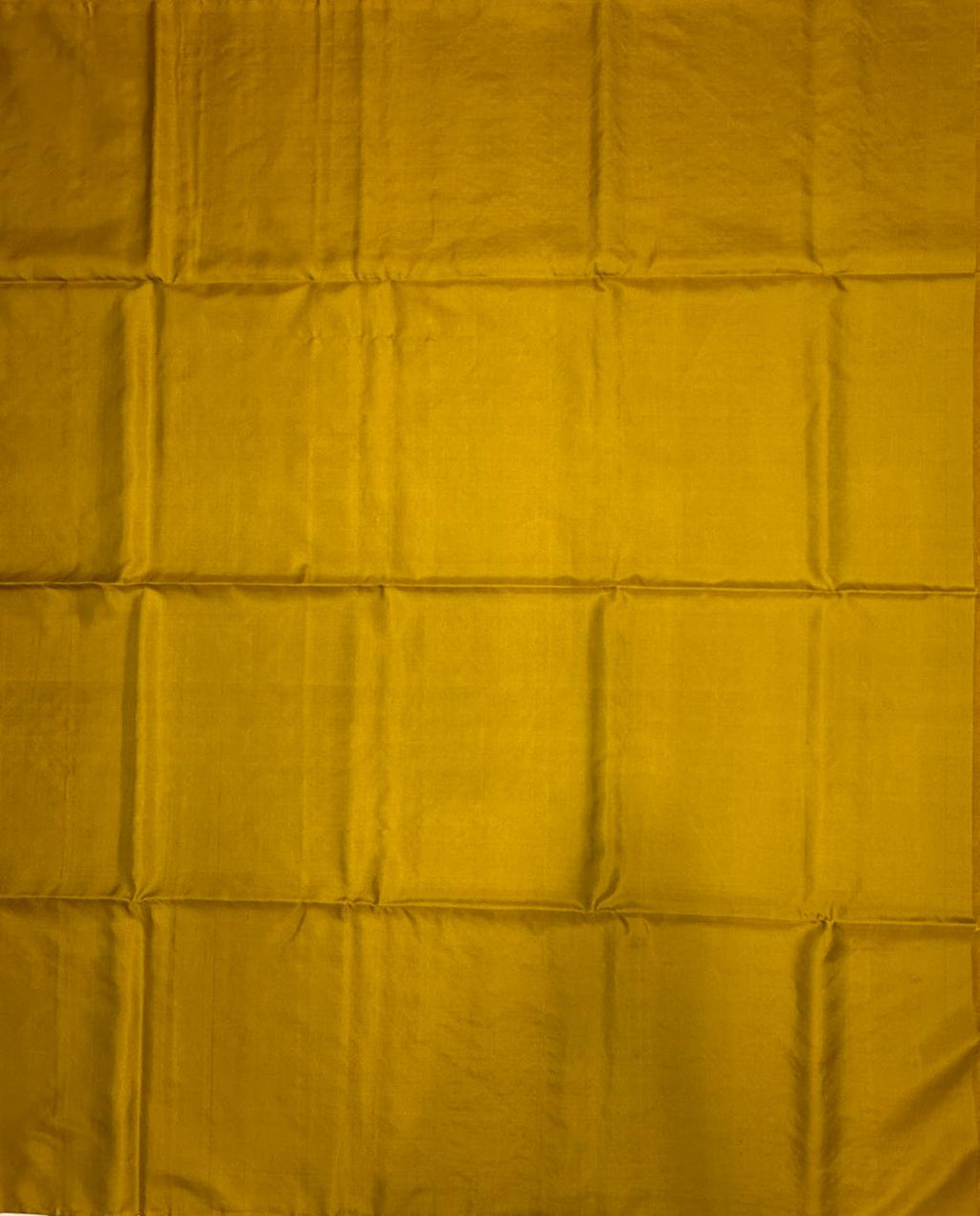VSS514 - mustard color body, pallu , blouse pure silk saree