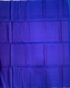 VSS515 - royal blue color body, pallu , blouse pure silk saree