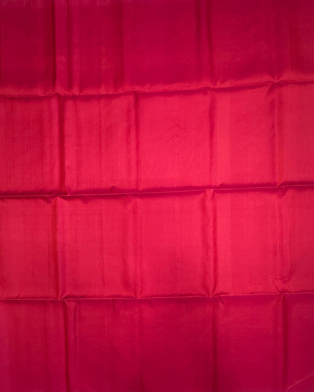 VSS522 - dark pink color body, pallu , blouse pure silk saree