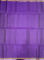 VSS508 - violet color body, pallu , blouse pure silk saree