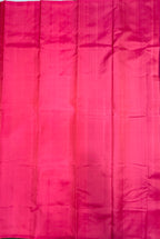 VSBP102 - dark green color body , pink color pallu,blouse - Pure silk saree