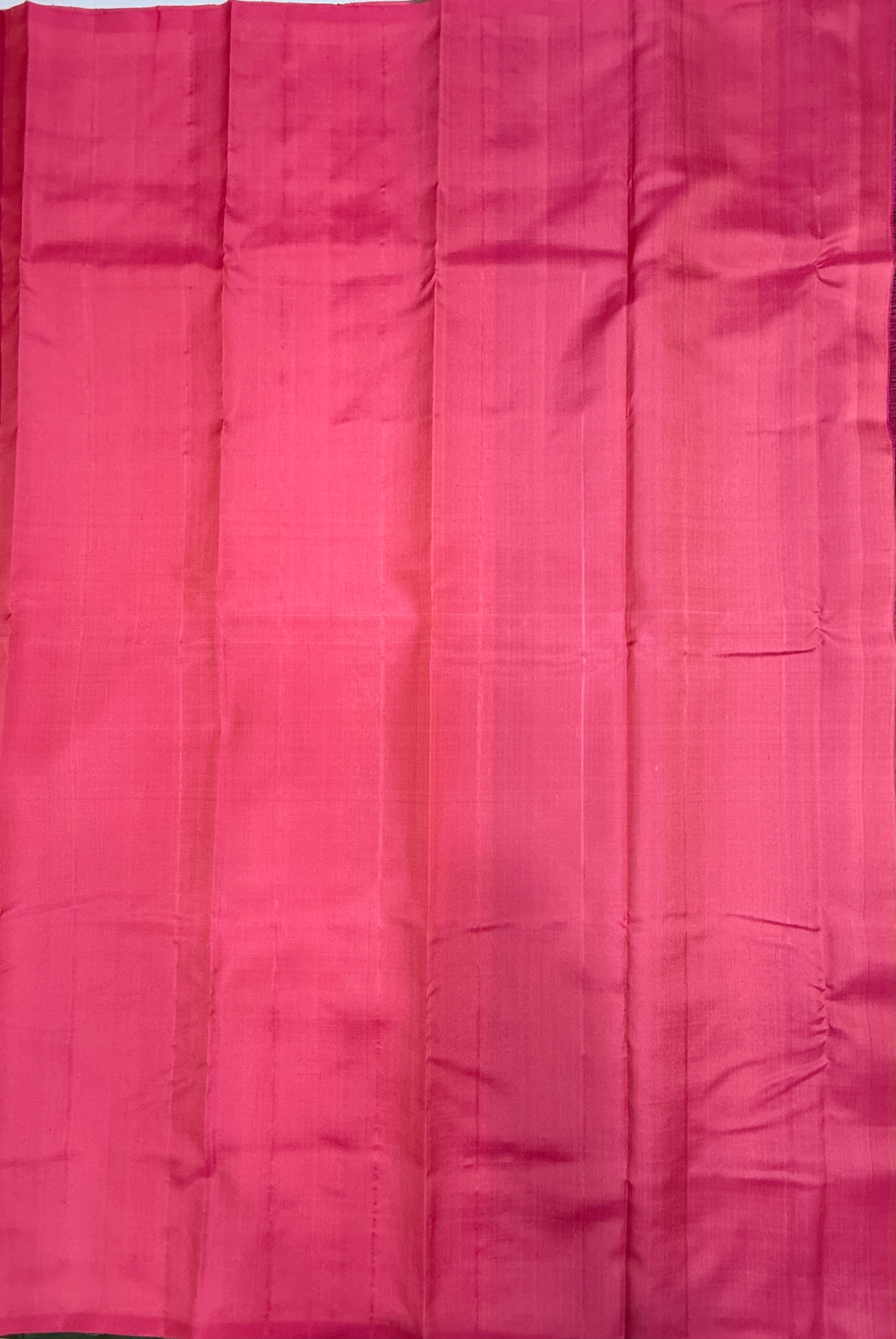 VSBP102 - dark green color body , pink color pallu,blouse - Pure silk saree