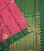 VSM226 - purple color body , green color pallu , blouse&nbsp;