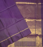 VSM3 - violet color body, pallu , blouse